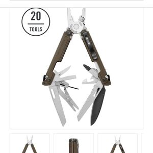 LEATHERMAN ARC Multitool in Brown - 20-Tool Compact Multi-Function Tool